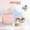 Hộp Cơm Điện Văn Phòng JD3860 JIDOSA – Giải pháp bữa ăn nóng hổi, an toàn và tiện lợi mỗi ngày cho dân văn phòng hiện đại.