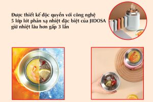 Bình Ủ Cháo Inox 316 JIDOSA JD3870