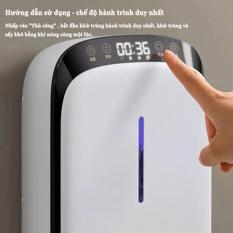 Máy Sấy Khử Khuẩn ECOCO Tiệt Trùng Thìa Đũa Nhà Bếp E2237-4