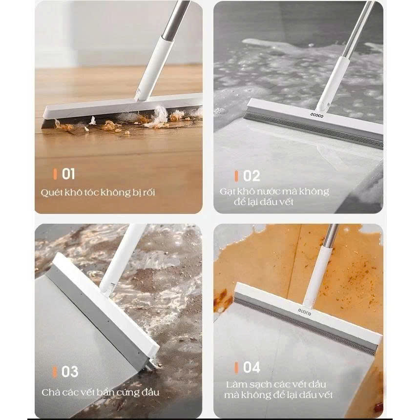 Cây gạt nước sàn nhà, gạt nước kính ECOCO E23139-2