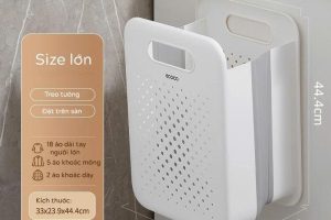 Giỏ Đựng Quần Áo Dán Tường Gấp Gọn ECOCO E24188 - E24190