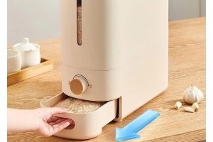 THÙNG ĐỰNG GẠO, NGŨ CỐC ECOCO E24205 (5kg) - E24206 (10kg)