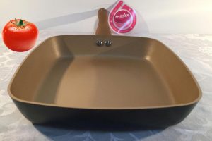 Chảo vuông Aulux DVI-24 dùng cho bếp từ