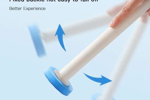 Cọ toilet GONQIN dùng một lần xoay 360 độ gắn tường