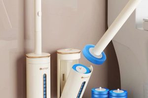 Cọ toilet dùng một lần không chạm tay GONQIN