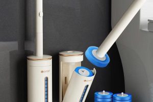 Cọ toilet dùng một lần không chạm tay GONQIN