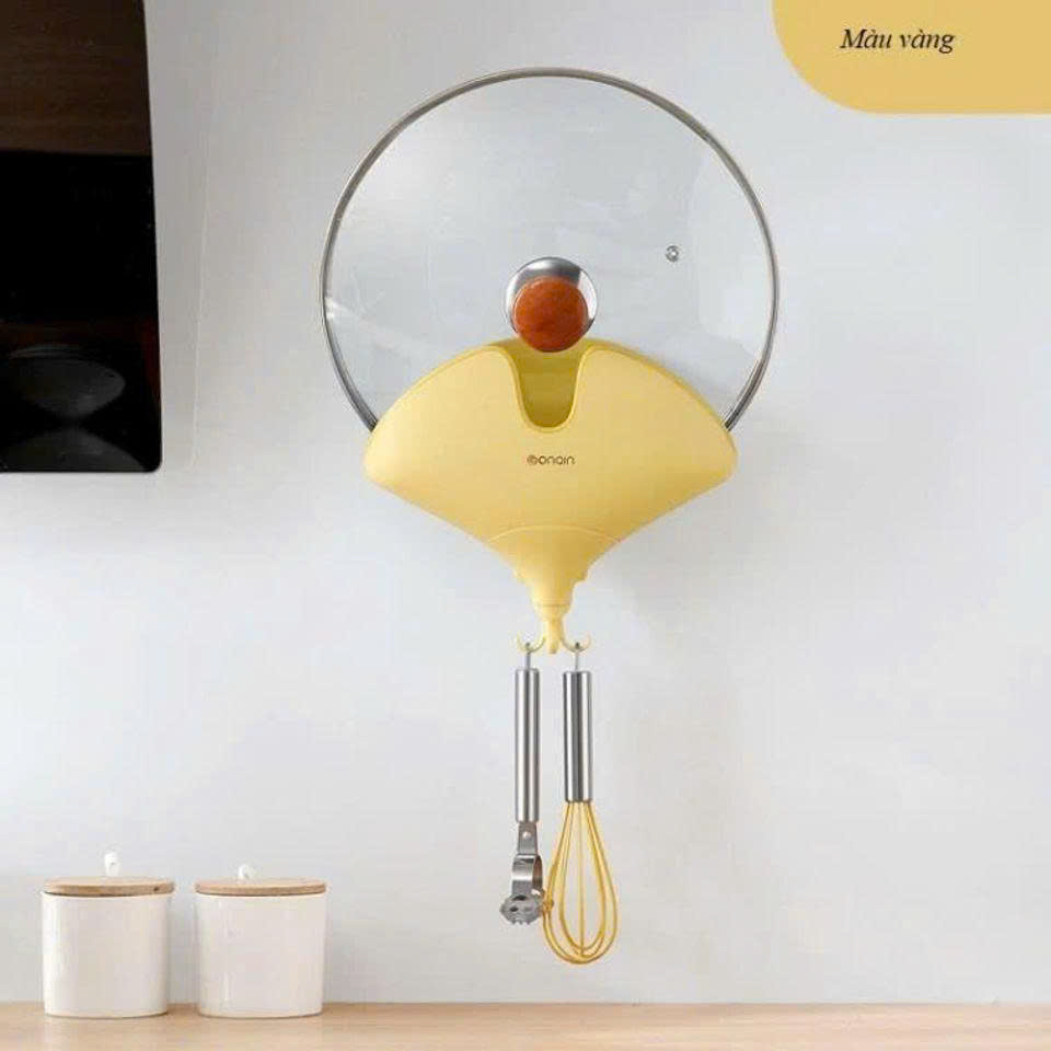 gia-treo-nap-noi-dan-tuong-khong-khoan-1 Giá treo nắp nồi không cần khoan nhà bếp