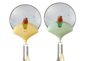 Giá treo nắp nồi không cần khoan nhà bếp