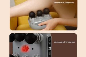 Máy massage cầm tay JIDOSA JD-916 chính hãng 16 đầu massage giảm đau cơ sâu