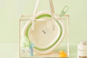 chậu rửa gấp gọn silicon ecoco e24098 có cảm biến nhiệt