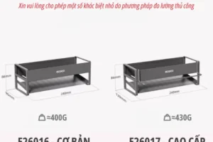 kệ để đồ rửa chén ECOCO E26017